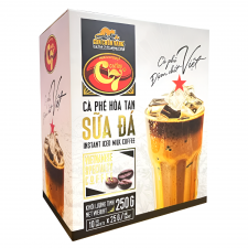 Con Chon Vang C7 3In1 인스턴트 아이스 밀크 커피 250G (25G x 10개입)