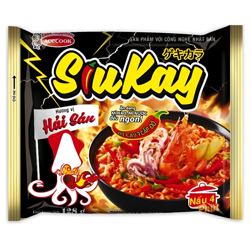 SiuKay 에이스 요리가 맛있는 조합라면 128G